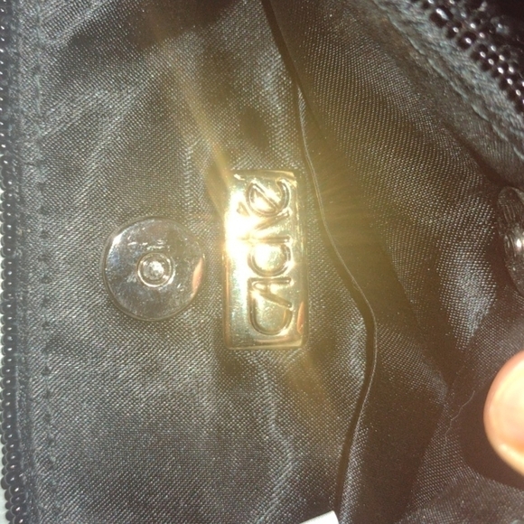 Vintage Cache evening purse black beaded small - Picture 3 of 10